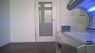 Voyeur Booby Video - Busty Girl in Solarium