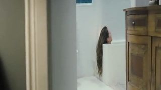 Martina Garcia show small boobs "the hidden face"