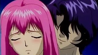 Big boobs hentai movie with lesbo fun in pool