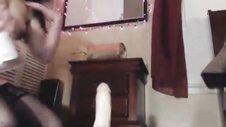 My Busty Friend Shows Her Pierced Nipples And