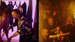 Abbey Lee Kershaw, Mica Arganaraz, Stefania Cristian - Lux a terna (2019) celebrity naked boobs