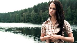 Alicia Vikander - The Crown Jewels (2011) actress boobs scene