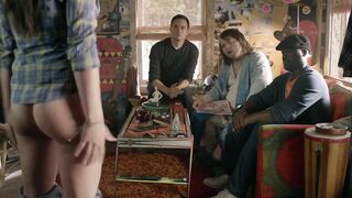 Chasty Ballesteros, Caley Dimmock, Karyn Halpin, Jasmine Mooney - The Movie Out Here (2012) celebs nude boobs scene