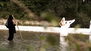 Eve-Lyne Barnier, and other - L'indompte (2014) celebs nude boobs scene