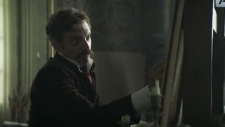 Evelyne Brochu - Paris Police 1900 s01e02 (2021) actress boobs scene