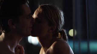 Helena Af Sandeberg - Morkt vatten (2012) actress a topless scene from the movie