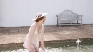 Isla Fisher â Blithe Spirit (2020) celebrity hot scene