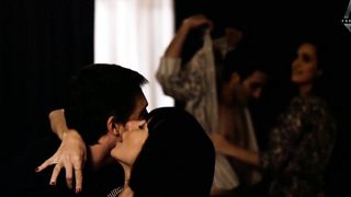 Julieta Diaz, Carla Peterson - Dos mas dos (2012) actress A sexy scene