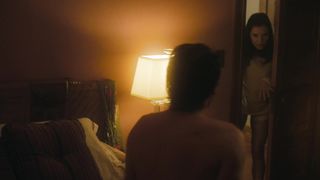 Marguerite Moreau, Bitsie Tulloch - Caroline and Jackie (2012) celebs nude boobs scene