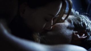 Natascha McElhone - Solaris (2002) actress boobs scene