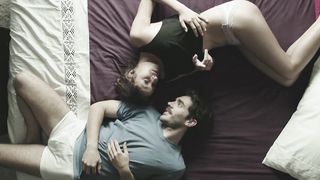 Tabata Cerezo - Pato extraterrestre (2014) actress a topless scene from the movie