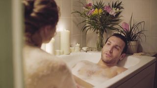 Adriana Mobius - Brandon (2018) celebrity boobs scene