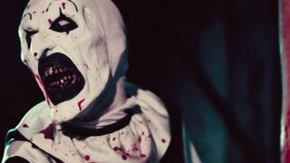 Catherine Corcoran - Terrifier (2016) celebrity a topless scene from the movie