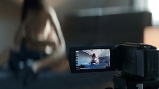 Ina Barron - Iliana (2019) celeb a topless scene from the movie