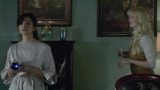 Ina Barron - Iliana (2019) celeb a topless scene from the movie