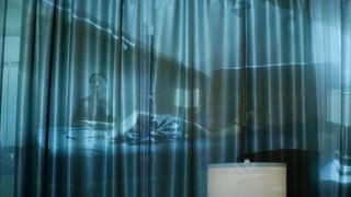 Ina Barron - Iliana (2019) celeb a topless scene from the movie