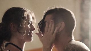 Katerina Zisoudi - Alepou (2016) celebrity a topless scene from the movie