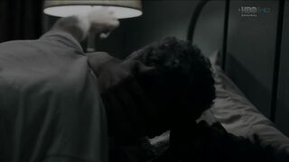 Racquel Bailey nude - The Night Of s01e04 (2016) Bed Sex Scene and Topless afterr Bathroom