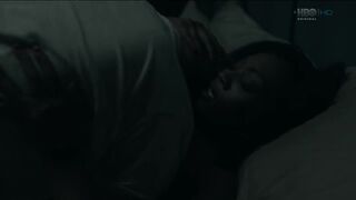 Racquel Bailey nude - The Night Of s01e04 (2016) Bed Sex Scene and Topless afterr Bathroom