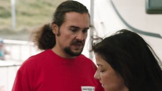 Catherine Grosjean, and other - Famille nucleaire (2020) celeb a topless scene from the movie