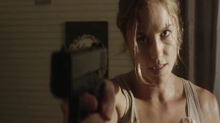 Ellen Hollman - Army of One (2020) celebrity boobs scene