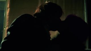 Rebecca Ferguson - Cold Night (2020) celeb nude boobs scene