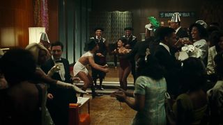 Tessa Thompson, Aja Naomi King, Eva Longoria - Sylvie's Love (2020) actress boobs scene