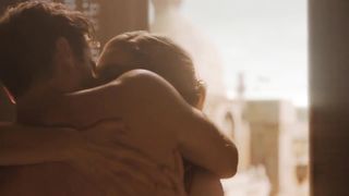 Lily James - Rebecca (2020) celeb A sexy scene