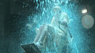 Maggie Q, Charlotte McKinney, and other - Fantasy Island (2020) celebrity boobs scene