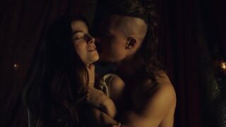 Millie Brady – The Last Kingdom s04e01 (2020) actress a topless scene from the movie