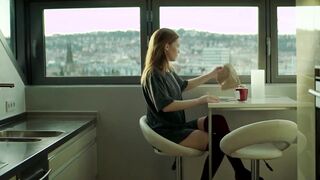 Farina Flebbe - Elenore (2020) actress a topless scene from the movie