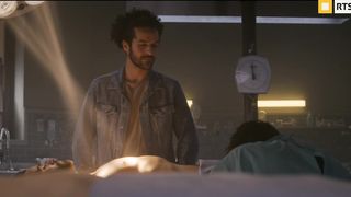 Leslie Medina, Cassandre Vittu de Keroual - Balthazar s03e07 (2020) celebs a topless scene from the movie