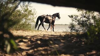 Maria Ehrich, Svenja Liesau, Lina Beckmann - Altes Land (2020) celeb nude scene from the movie