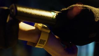 Sofia Carson hot kiss scene - Songbird (2020)