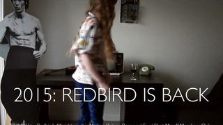 Hipster Girl and her naked art - Showing beautiful boobs #1