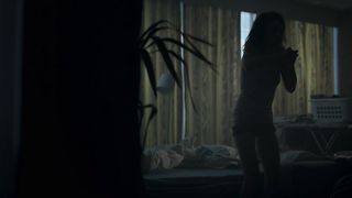 Olga Kurylenko, Marine Duvivier - Sentinelle (2021) celebrity nude boobs scene