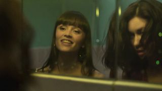 Olga Kurylenko, Marine Duvivier - Sentinelle (2021) celebrity nude boobs scene