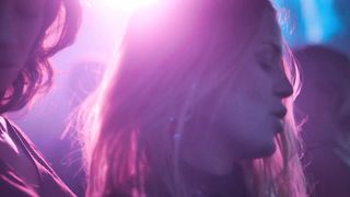 Olga Kurylenko, Marine Duvivier - Sentinelle (2021) celebrity nude boobs scene