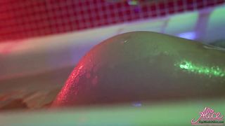 Hot Amateur Solo in the Bathroom - Soft Music Porn - Perfect Body