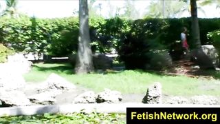 FetishNetwork Harmony Coxxx nylon spycam