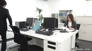 Asian dame, Mao Saitou is milking, uncensored