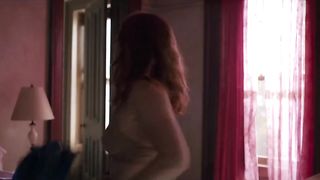 Amy Adams hot - The Woman in the Window (2021) Underwear Actress Scene