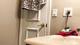 Sexy Nimph a Bath - SpyCam (Hot Topless Small Tits)