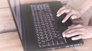 Gorgeous lingerie porn models were taking off their clothes and touching each other