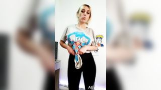 Naked Tiktok Dance and Dildo