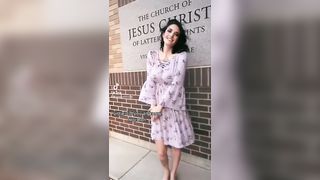 Tiktok Nudity Challenge Outdoors Girl