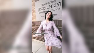 Tiktok Nudity Challenge Outdoors Girl