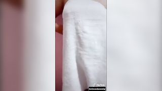 Towel Drop Tiktok Challenge. The best part is at the end (1 sec nudity)