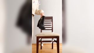 Busty Tik Tok Model - Shoes Transition Challenge