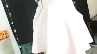 Beauty Girl Show us her Gentle BigBoobs